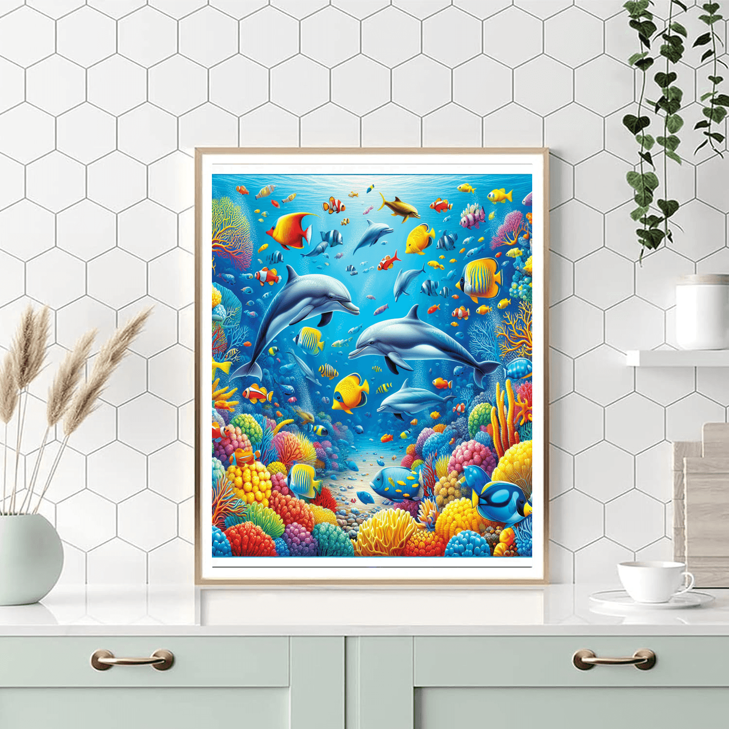 Vibrant Ocean Adventure Paint By Numbers Kits