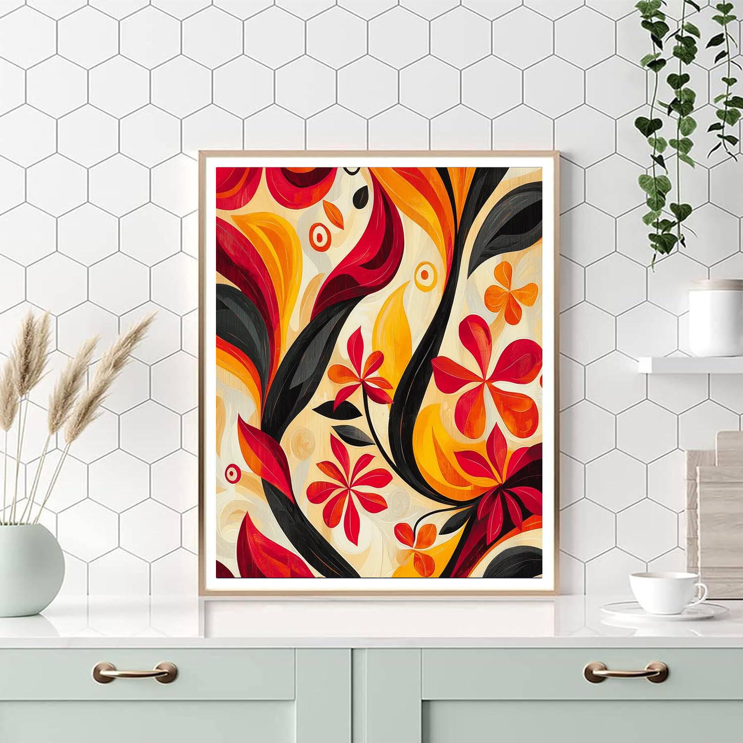 Joan Miró Inspired Symbolic Impressions  Paint By Numbers Art