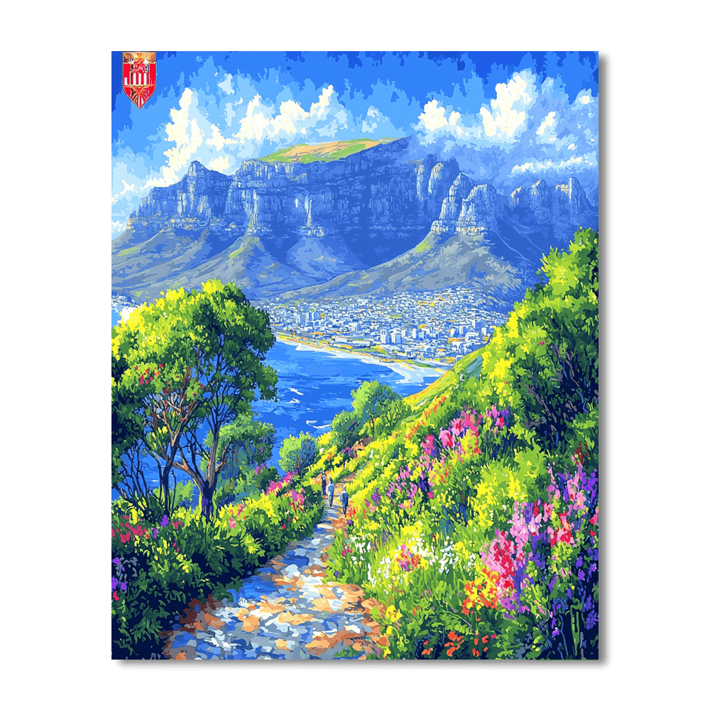 Table Mountain Paint By Numbers