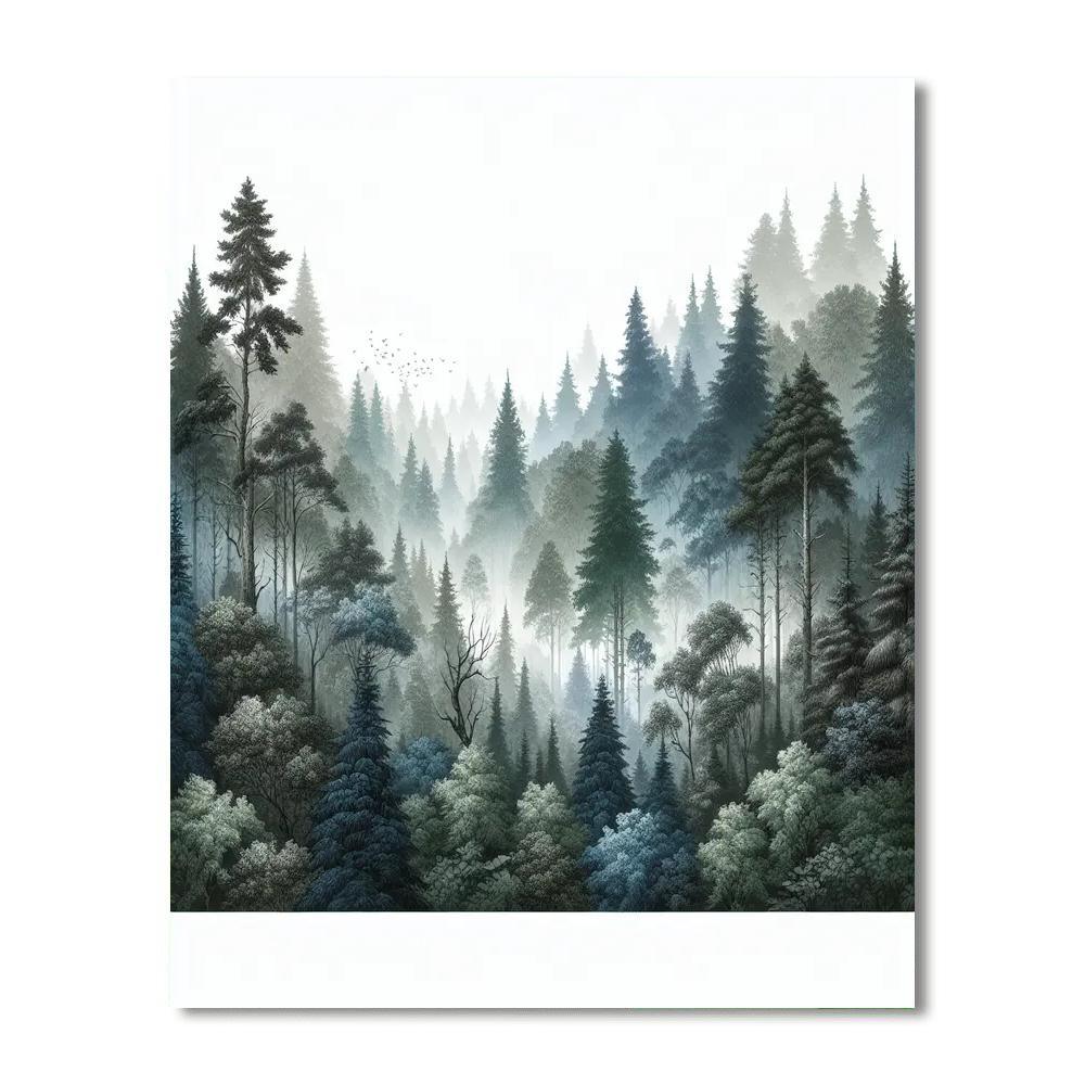 Forest Mysteries Awakening Paint By Number