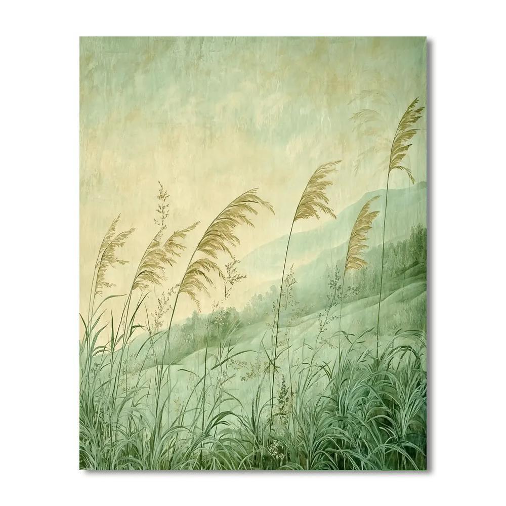 Leonardo Da Vinci Inspired Whispers Of Wind  Numbered Painting Kits