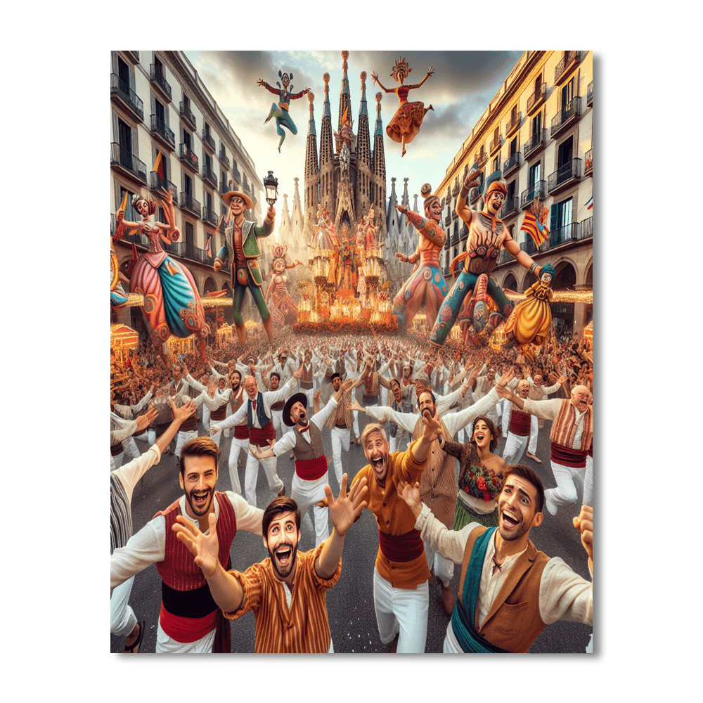 La Merce Number Painting