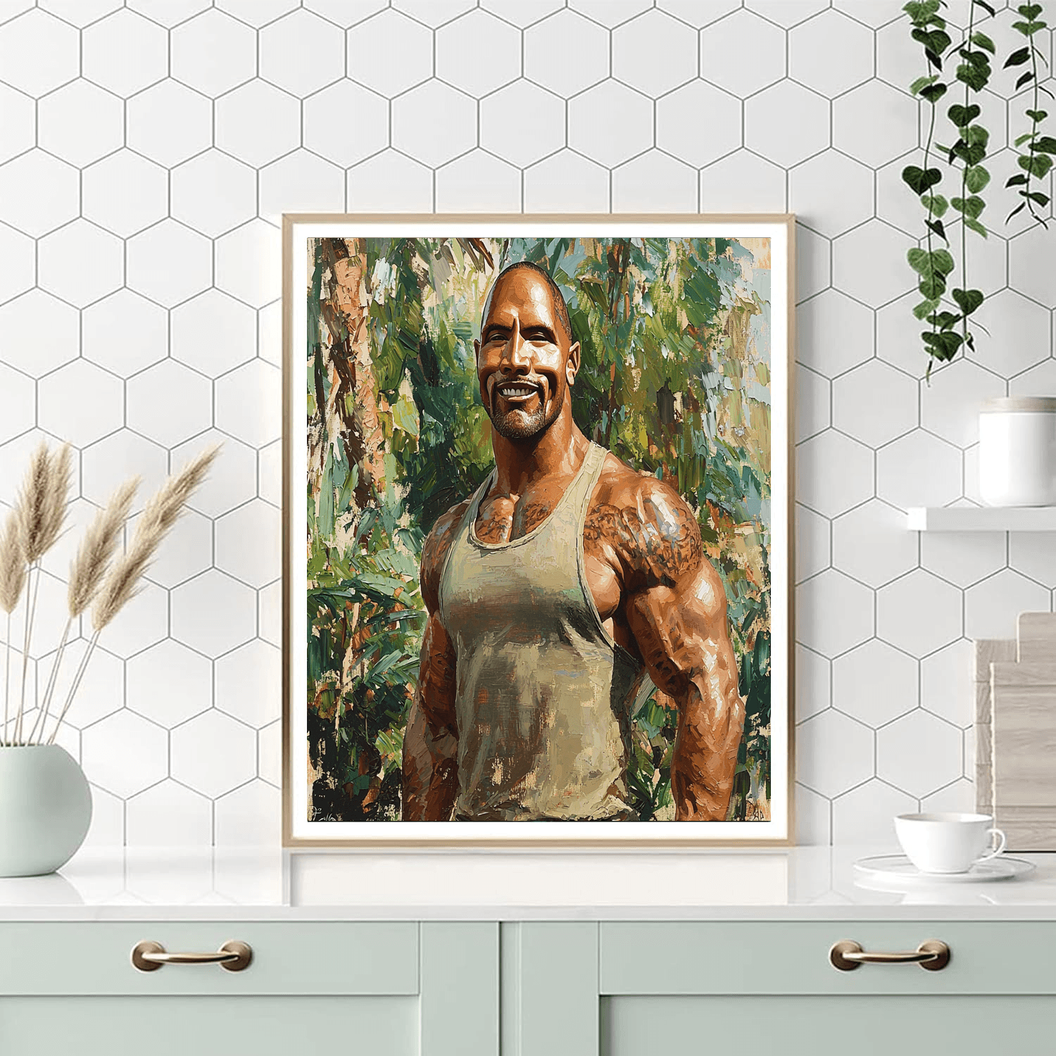 Dwayne Johnson: Scaling New Heights As The Rock Paint By Numbers Kits