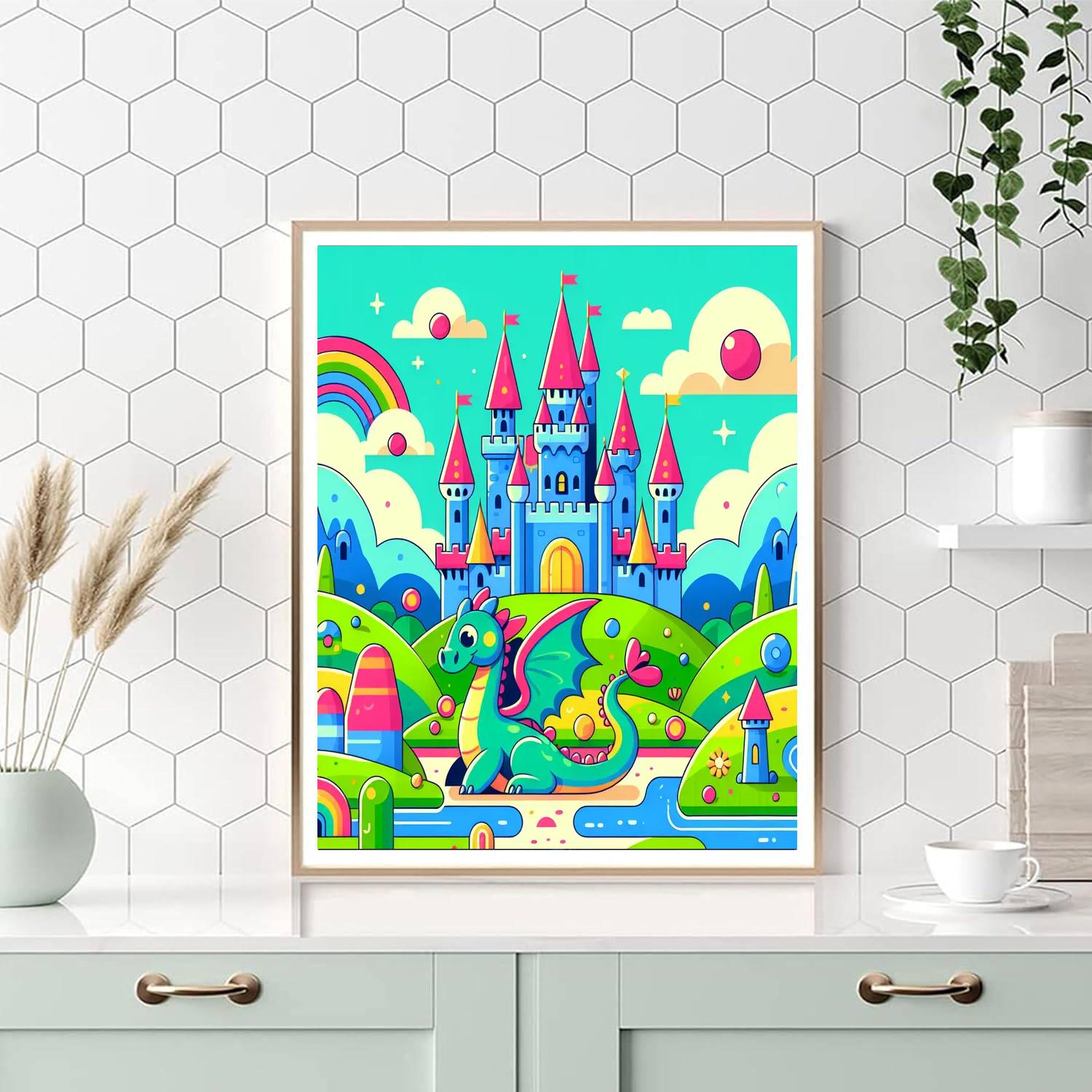 Magic Kingdom Journey Painting Number Kit