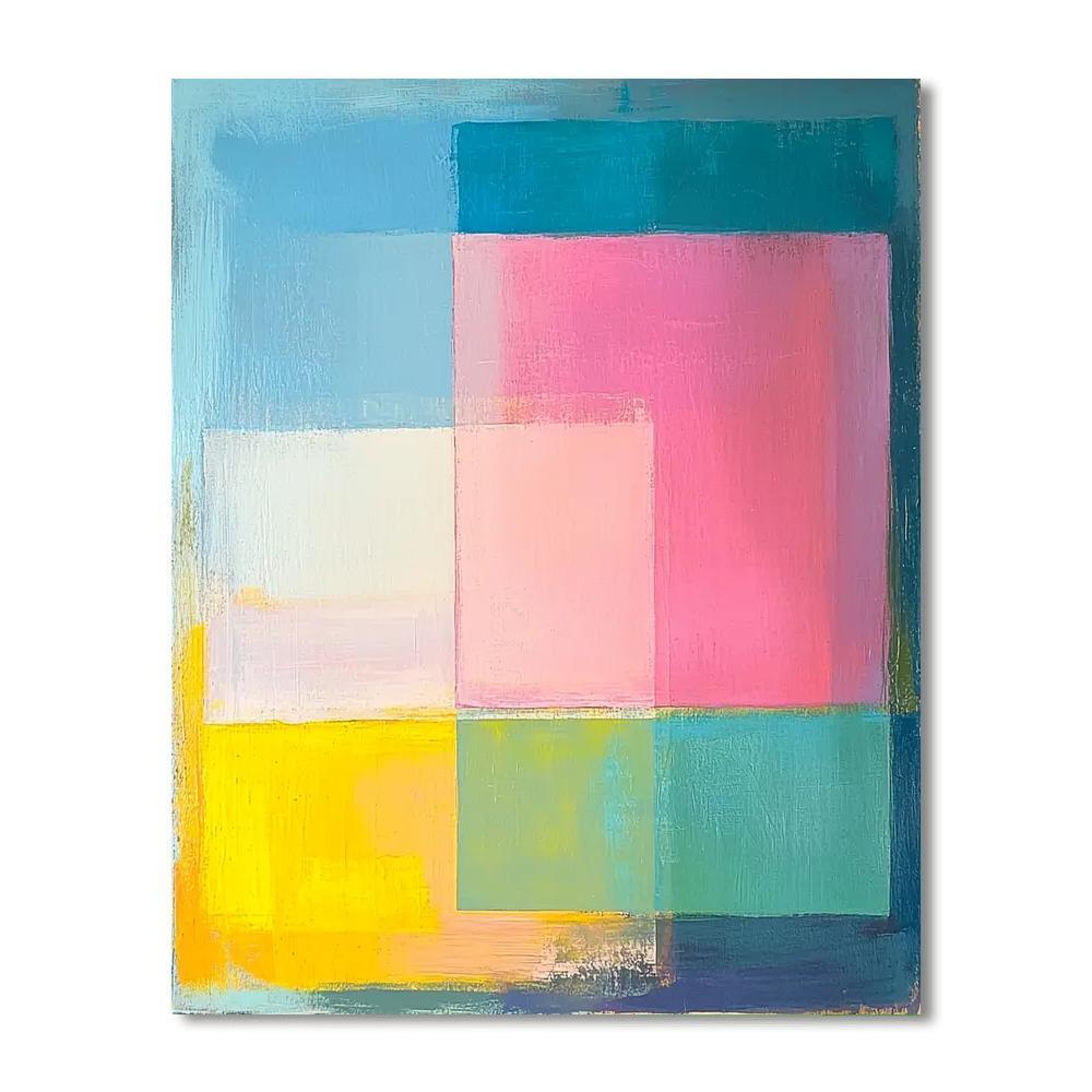 Mark Rothko Inspired Whispers Of Serenity  Numbered Painting Kits