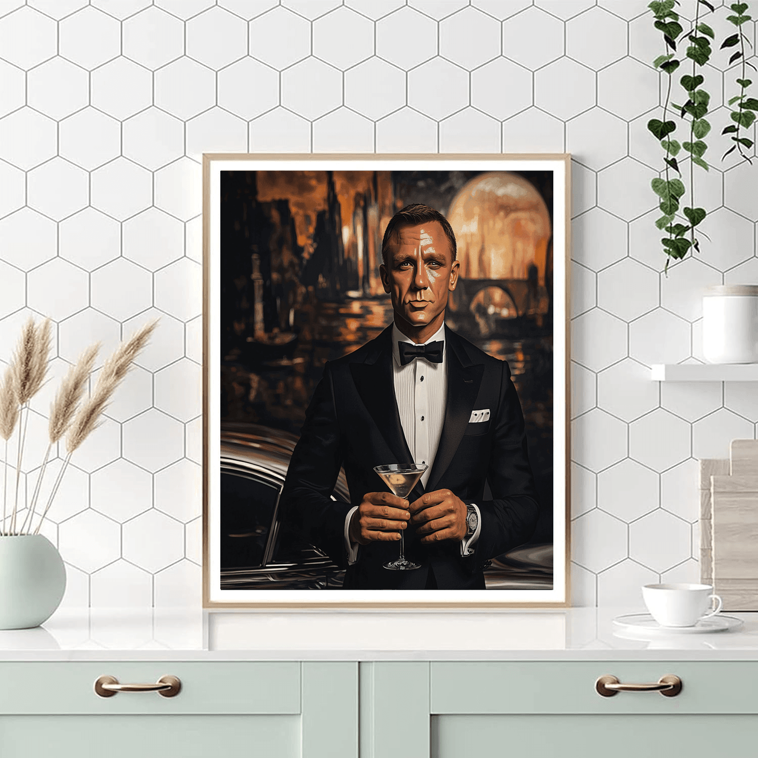 Daniel Craig: The Elegance Of The Bond Legacy Paint By Numbers Kits