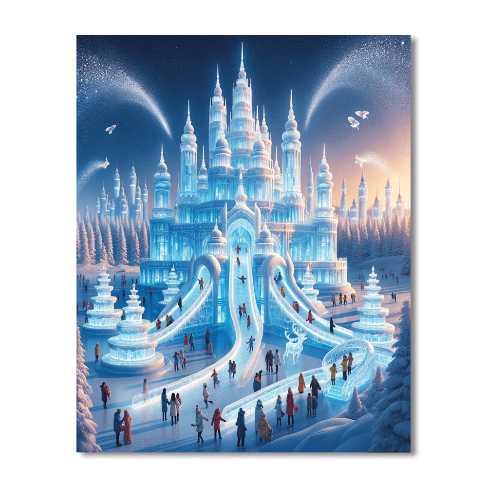 Harbin Ice And Snow Festival - China Paint By Numbers Kits