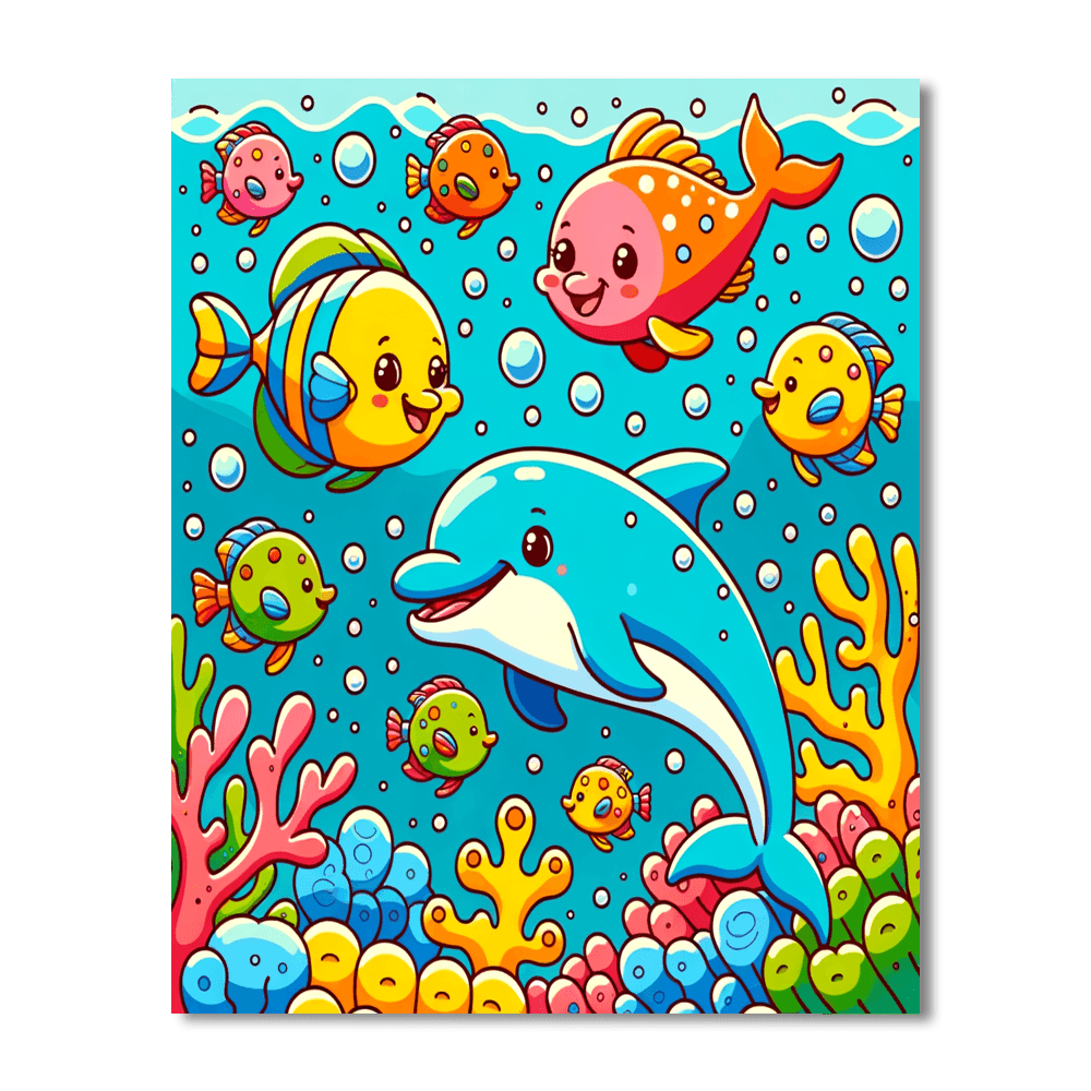 Ocean Exploration Team Numbered Painting Kits