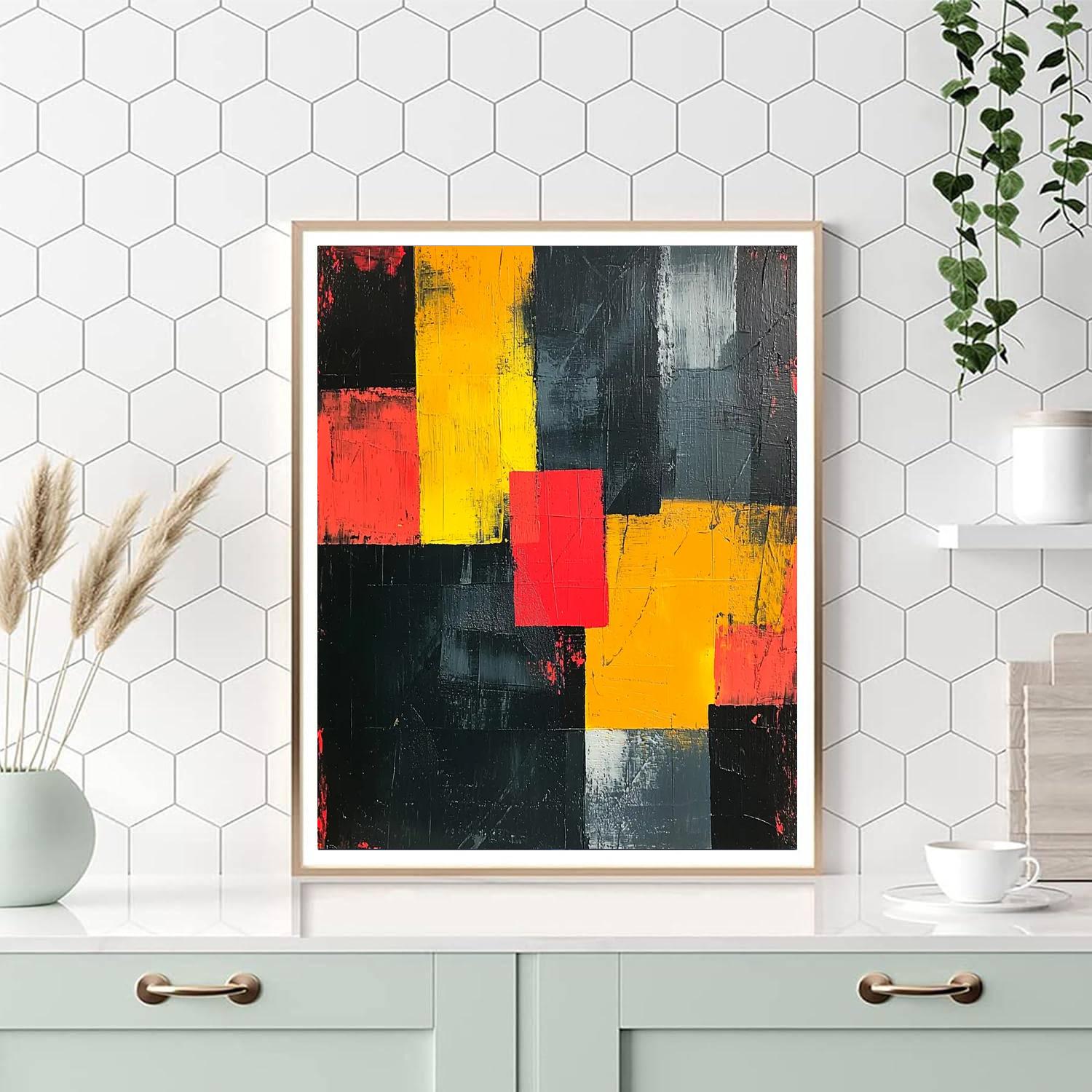 Joan Miró Inspired The Play Of Shadows  Paint By Numbers Art