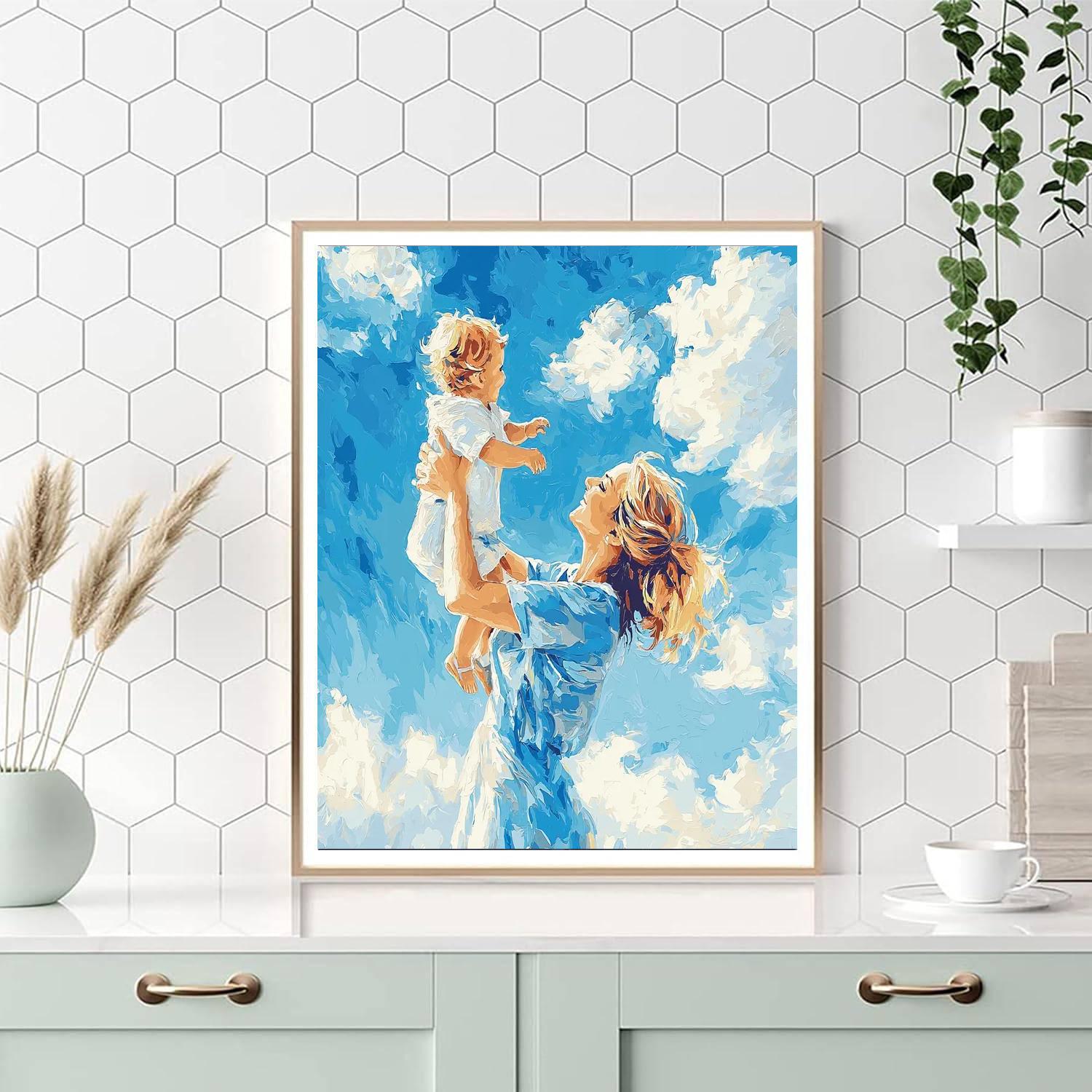 Kisses In The Sky Paint By Numbers