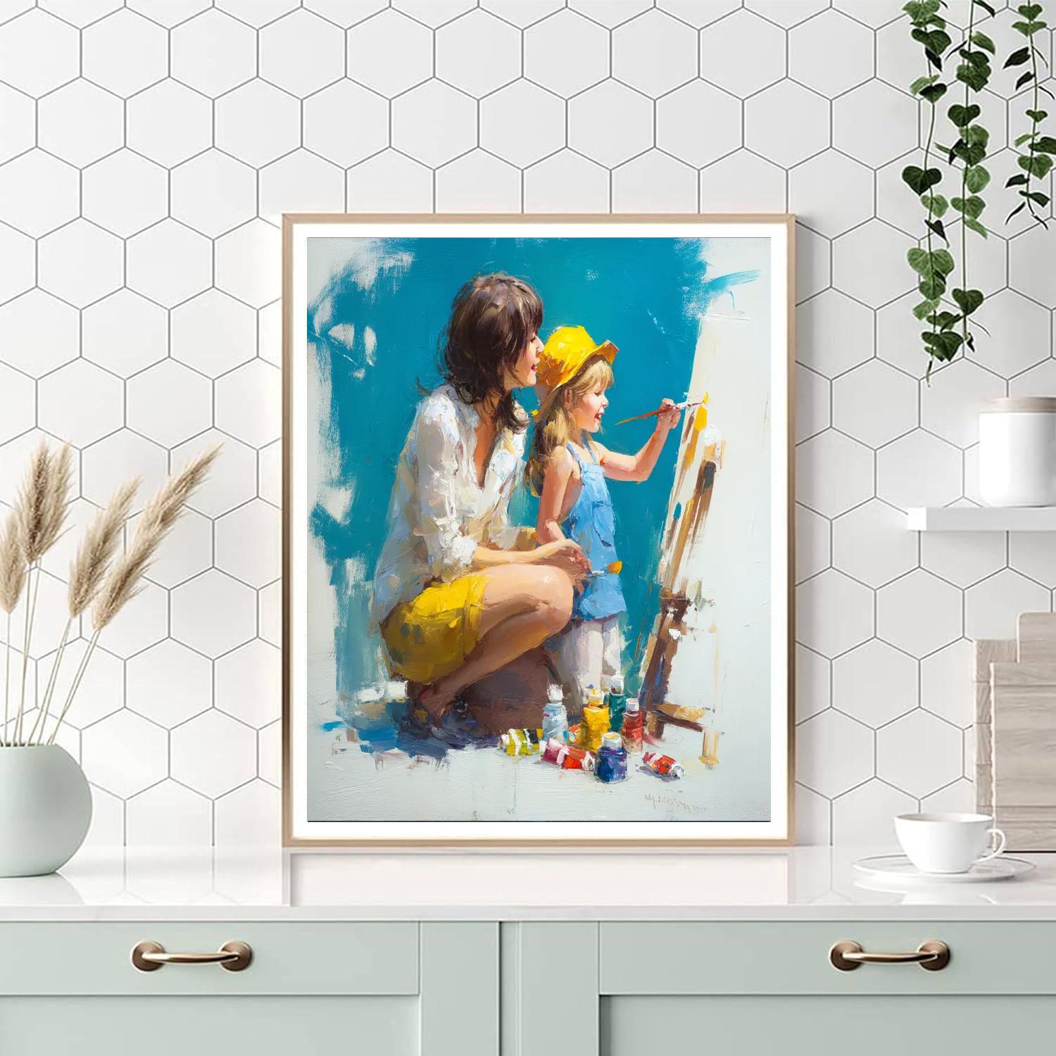 A Day Of Joy And Creativity DIY Paint By Numbers