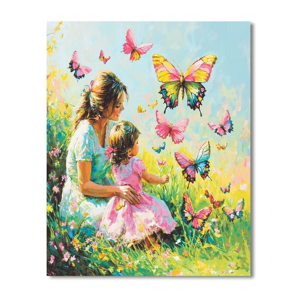 Butterfly Wishes Paint By Number