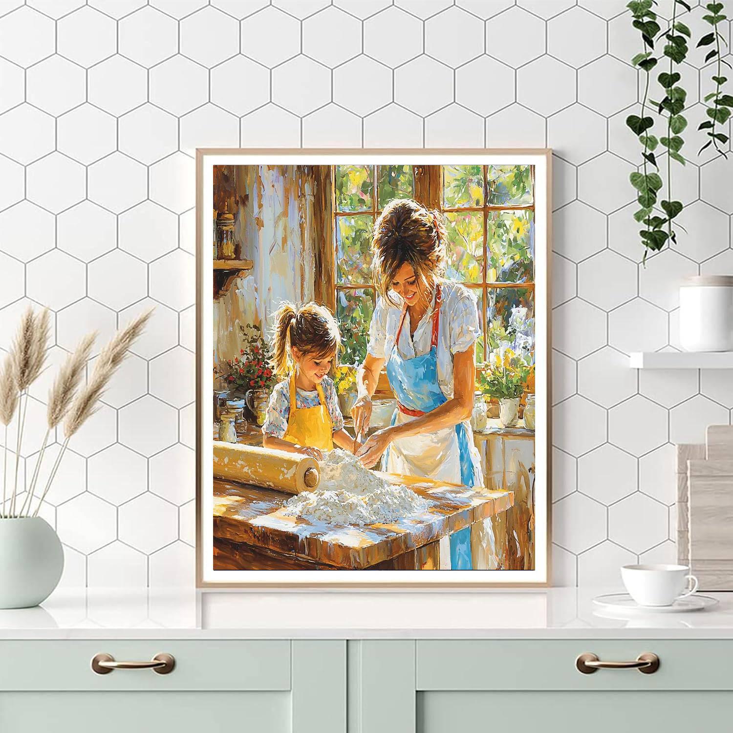 Mom's Culinary Lessons Paint By Numbers