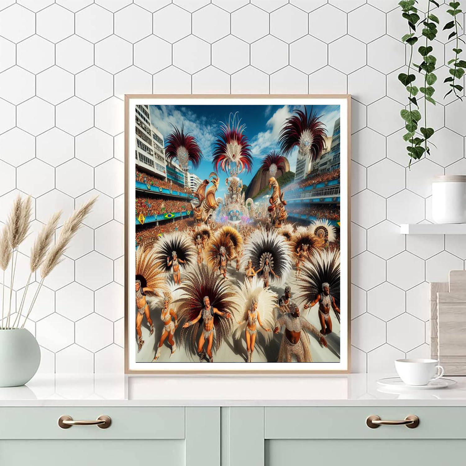 Río Carnival - Brazil Paint By Color