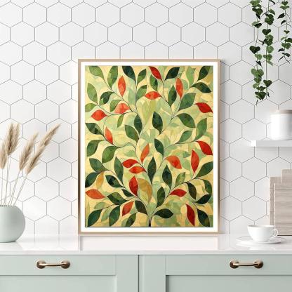 Nandalal Bose Inspired Rays Of Heritage  Painting Number Kit