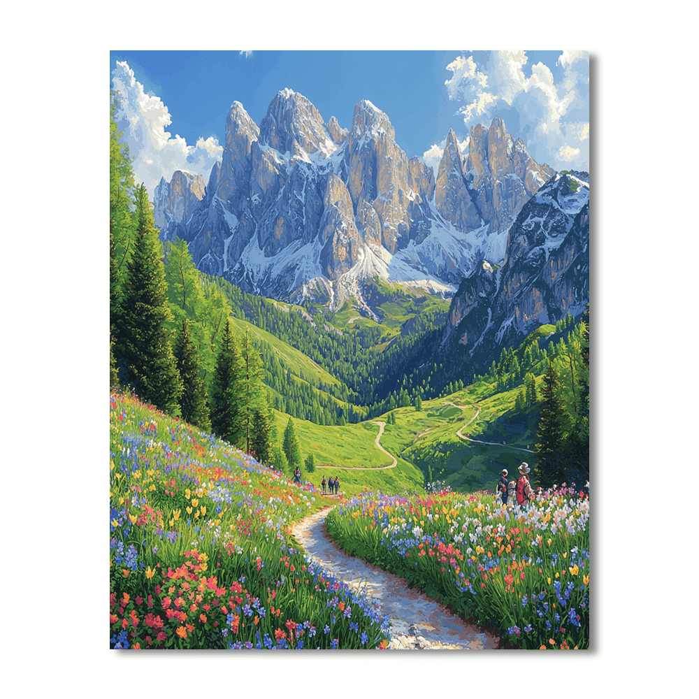 Dolomites Paint By Numbers