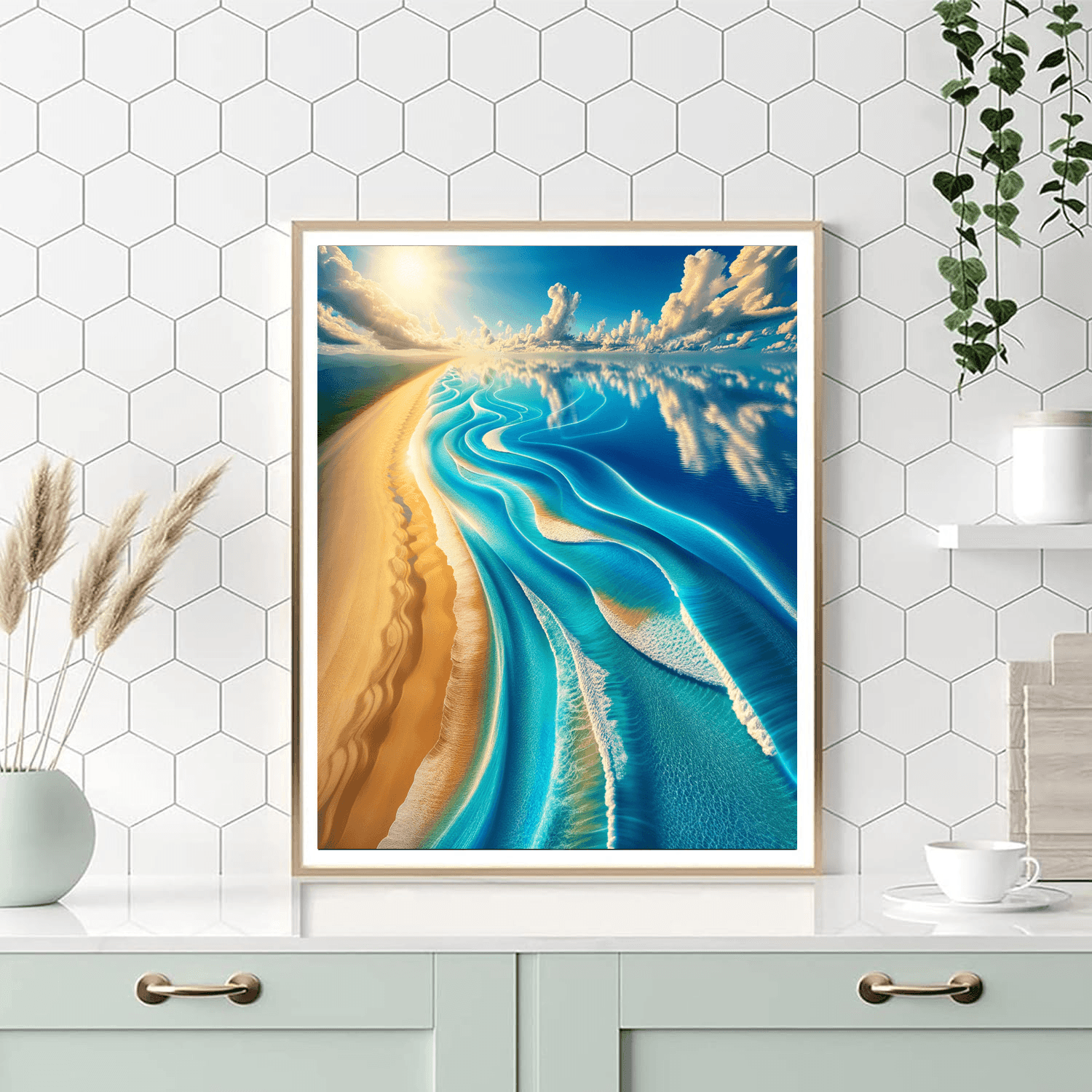 Sunny Beach Day Reverie Paint By Numbers