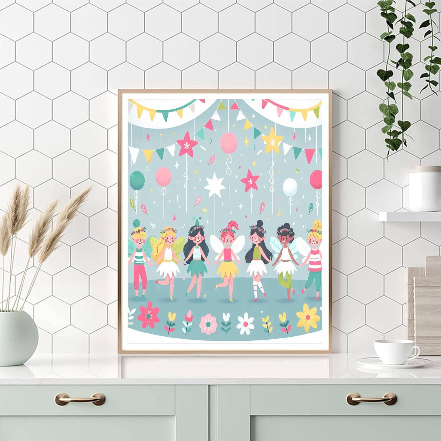 Fantasy Fairy Celebration Numbered Painting Kits