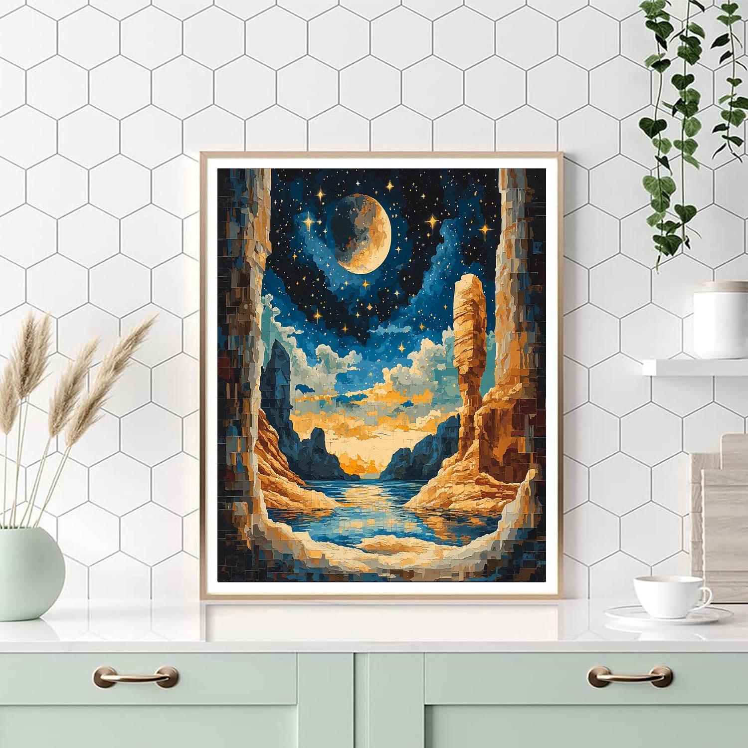 Michelangelo Inspired Eternal Equinox  Paint By Numbers