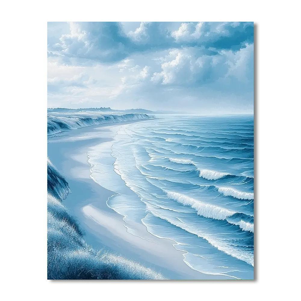J.M.W. Turner Inspired Dreamy Oceanscape  Paint By Numbers