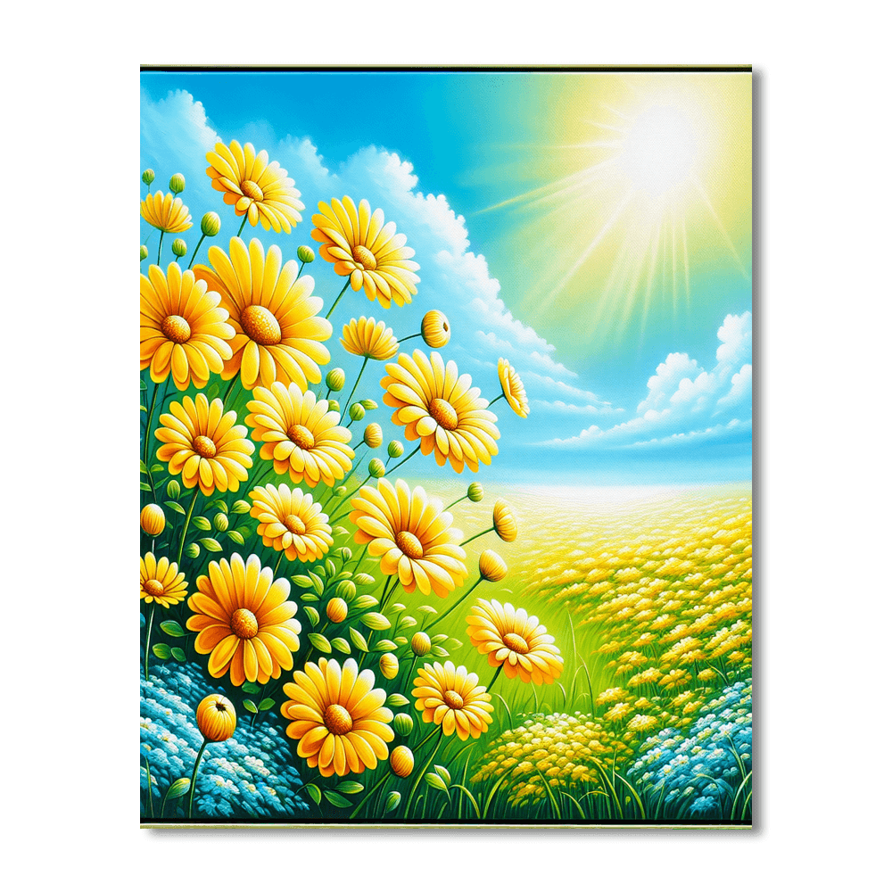 Daisy Dreamland Paint By Number
