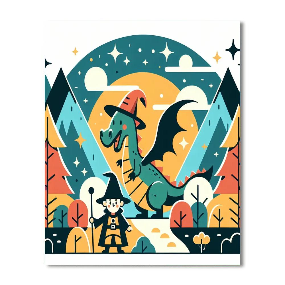 Mystical Journey Numbered Painting Kits