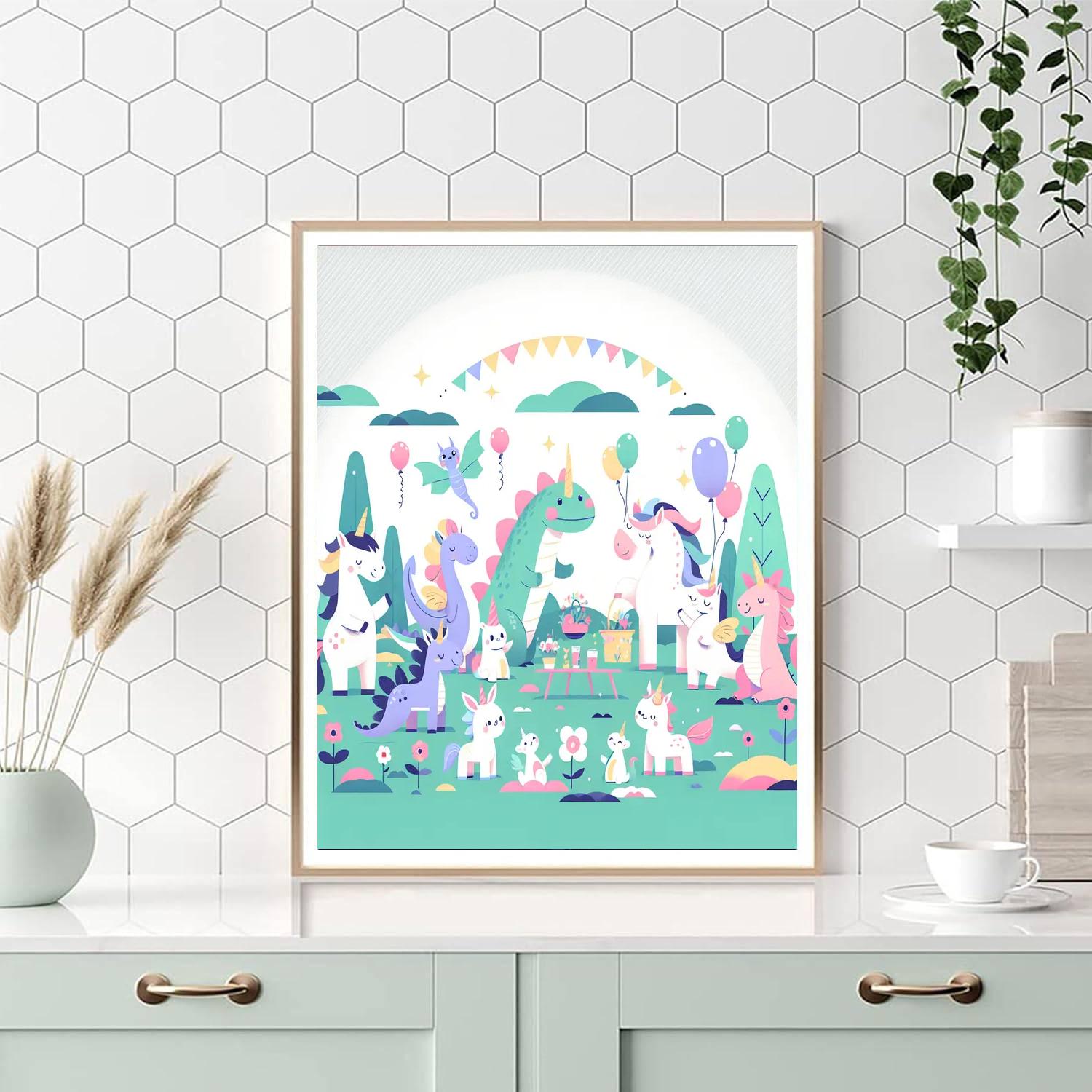 Magical Pet Party Paint By Number