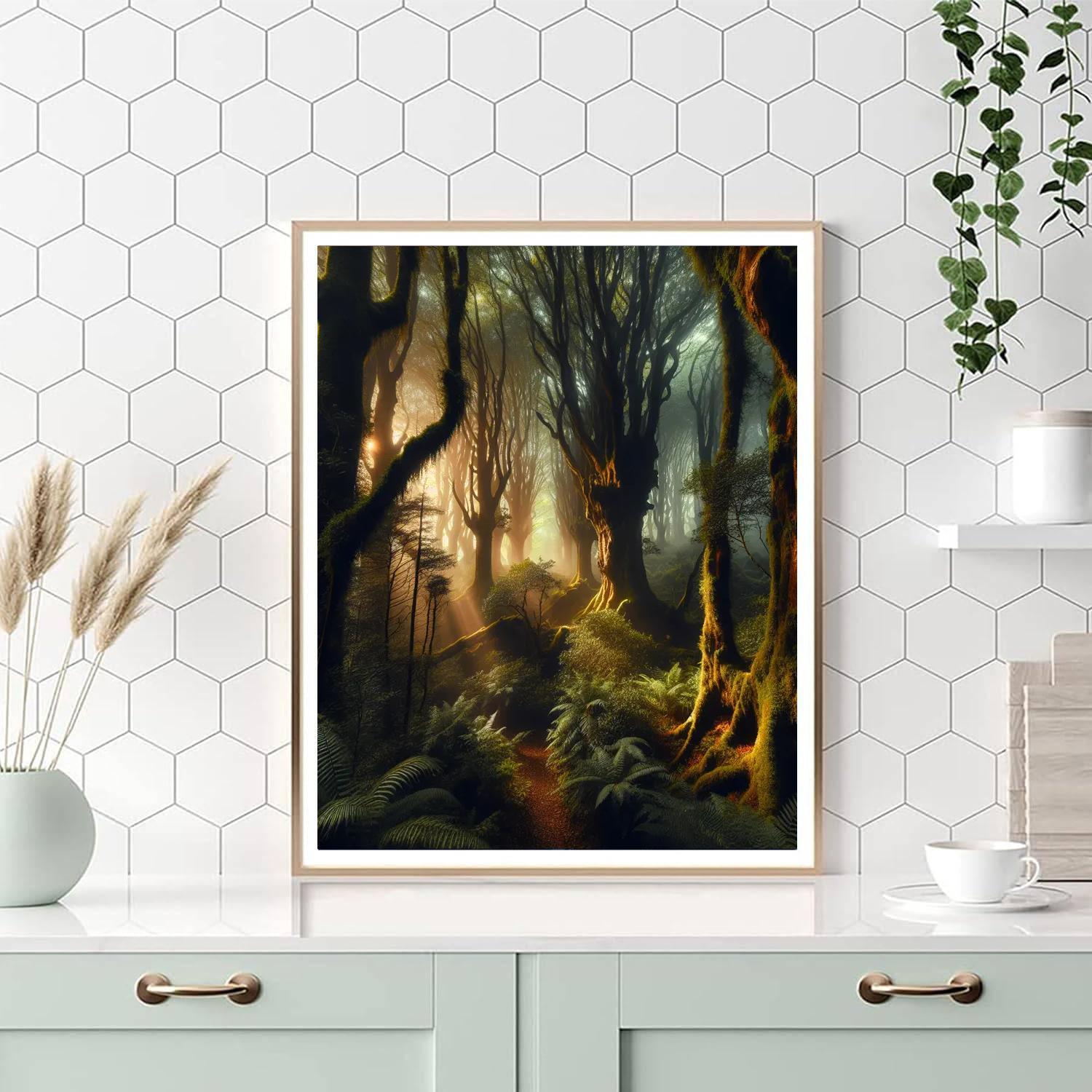 Mystic Forest Reverie Paint By Number