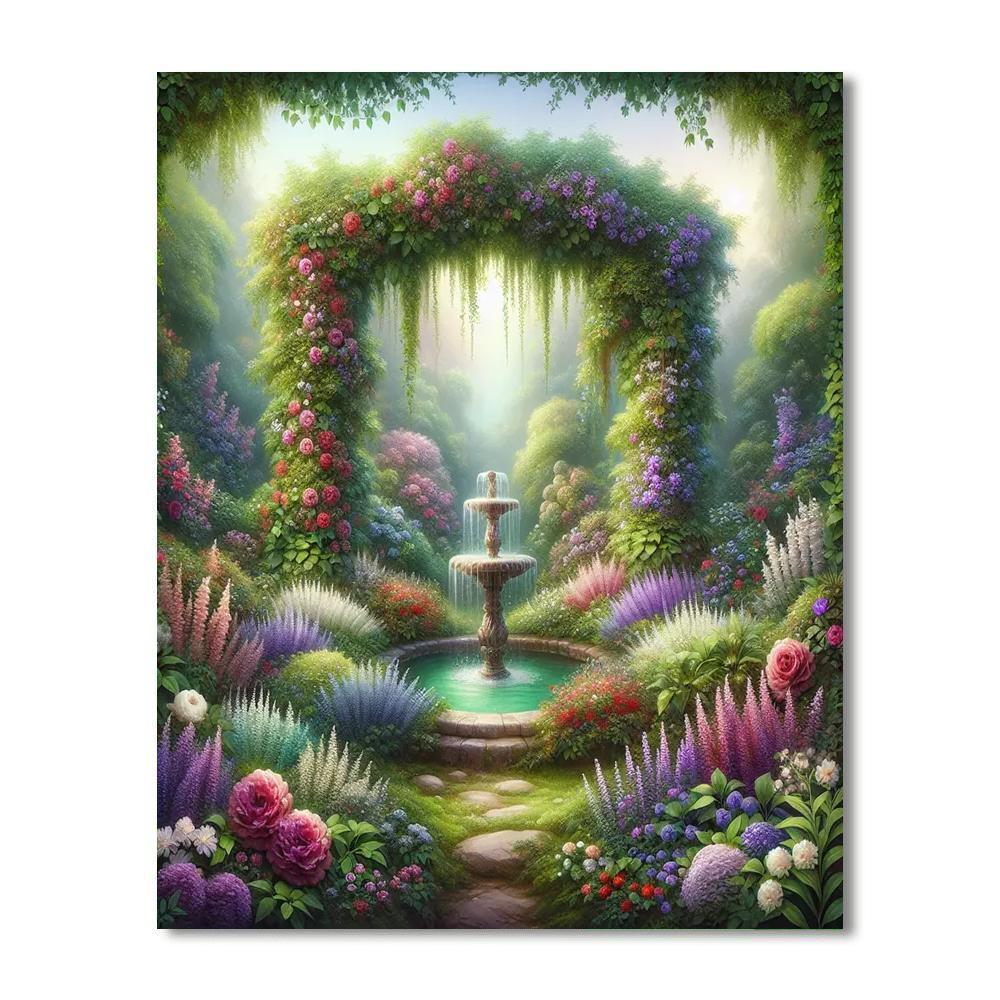Secret Garden Splendor Paint By Number
