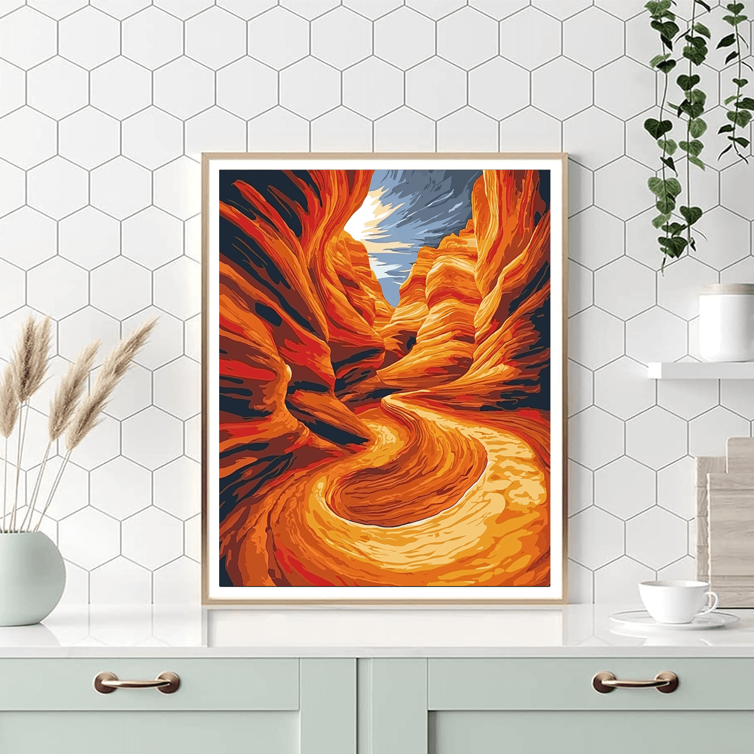 Antelope Canyon Waves Paint By Numbers Kits