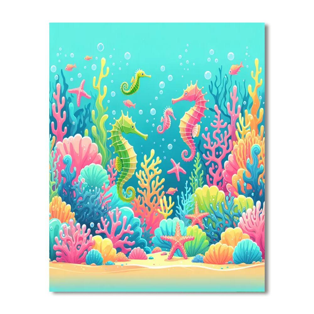 Mystical Undersea Expedition Paint By Numbers Kits