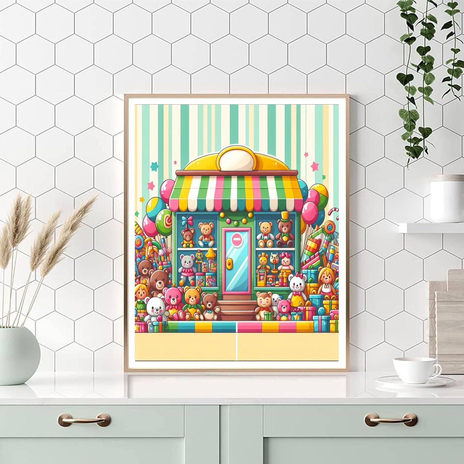 The Magical Toy Store DIY Paint By Numbers