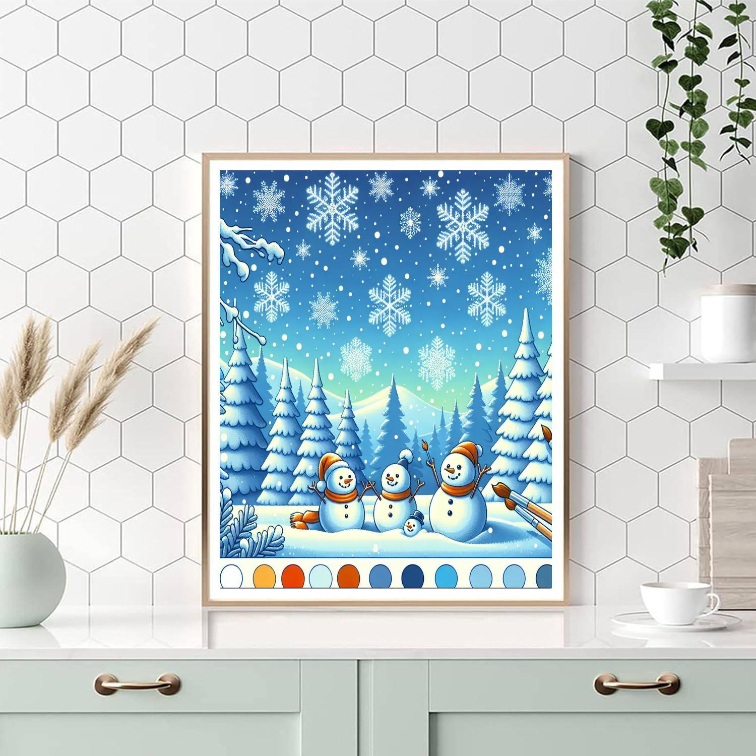 Winter Magic Expedition Paint By Number