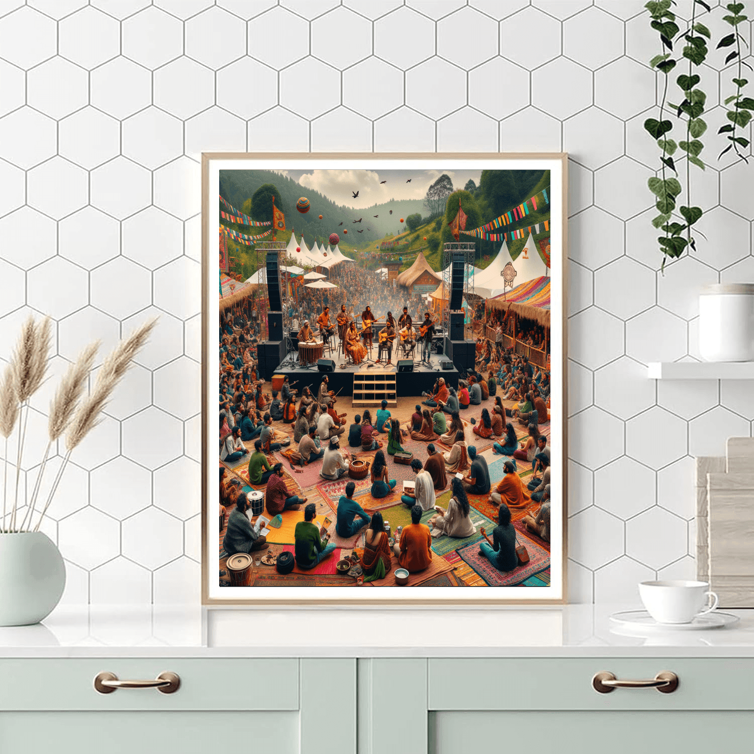 Harare International Festival Of The Arts - Harare, Zimbabwe Number Painting