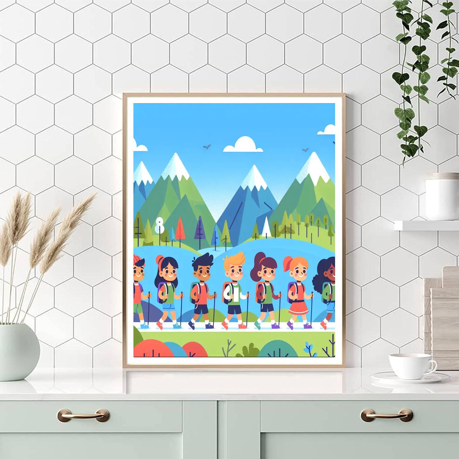 Adventurous Trail Paint By Number