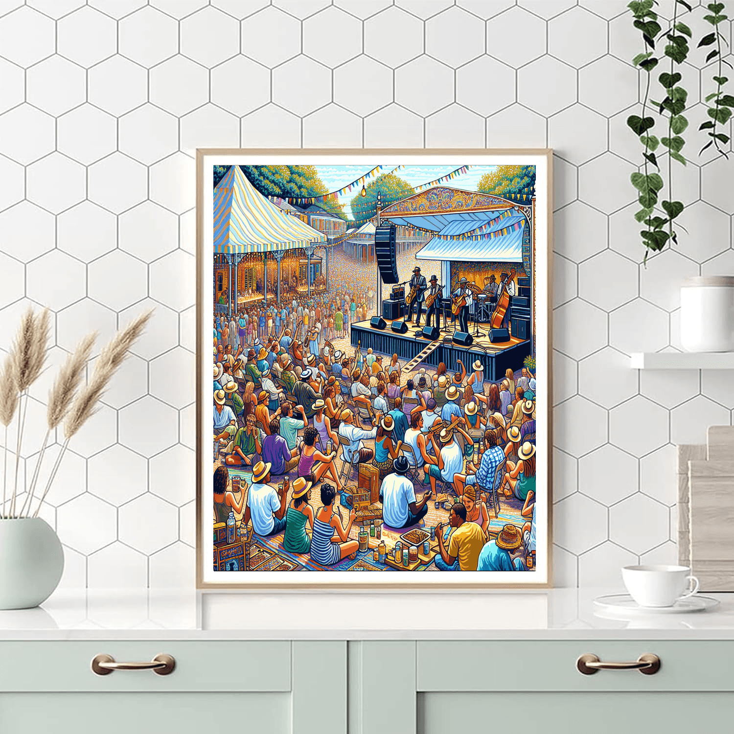 Jazz And Heritage Festival - United States DIY Paint By Numbers