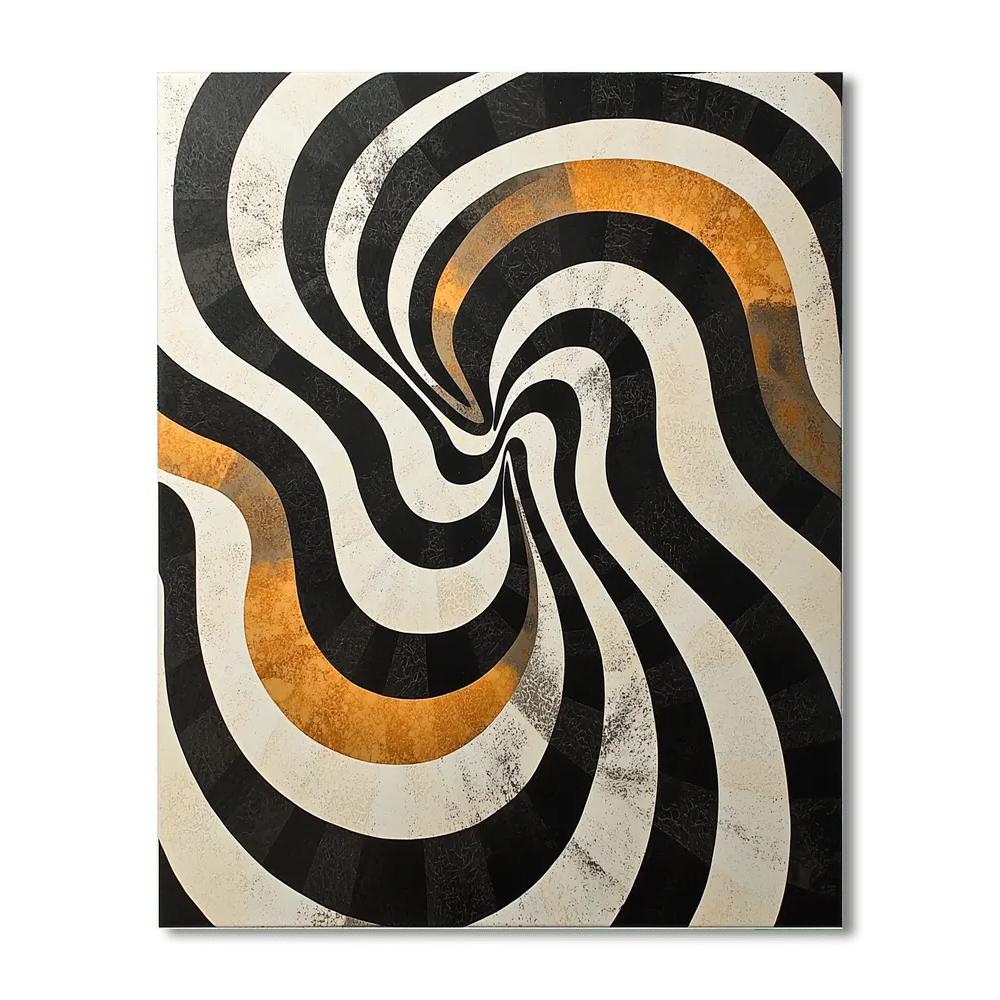 M.C. Escher Inspired Labyrinth Of Lines  Paint By Numbers Kits