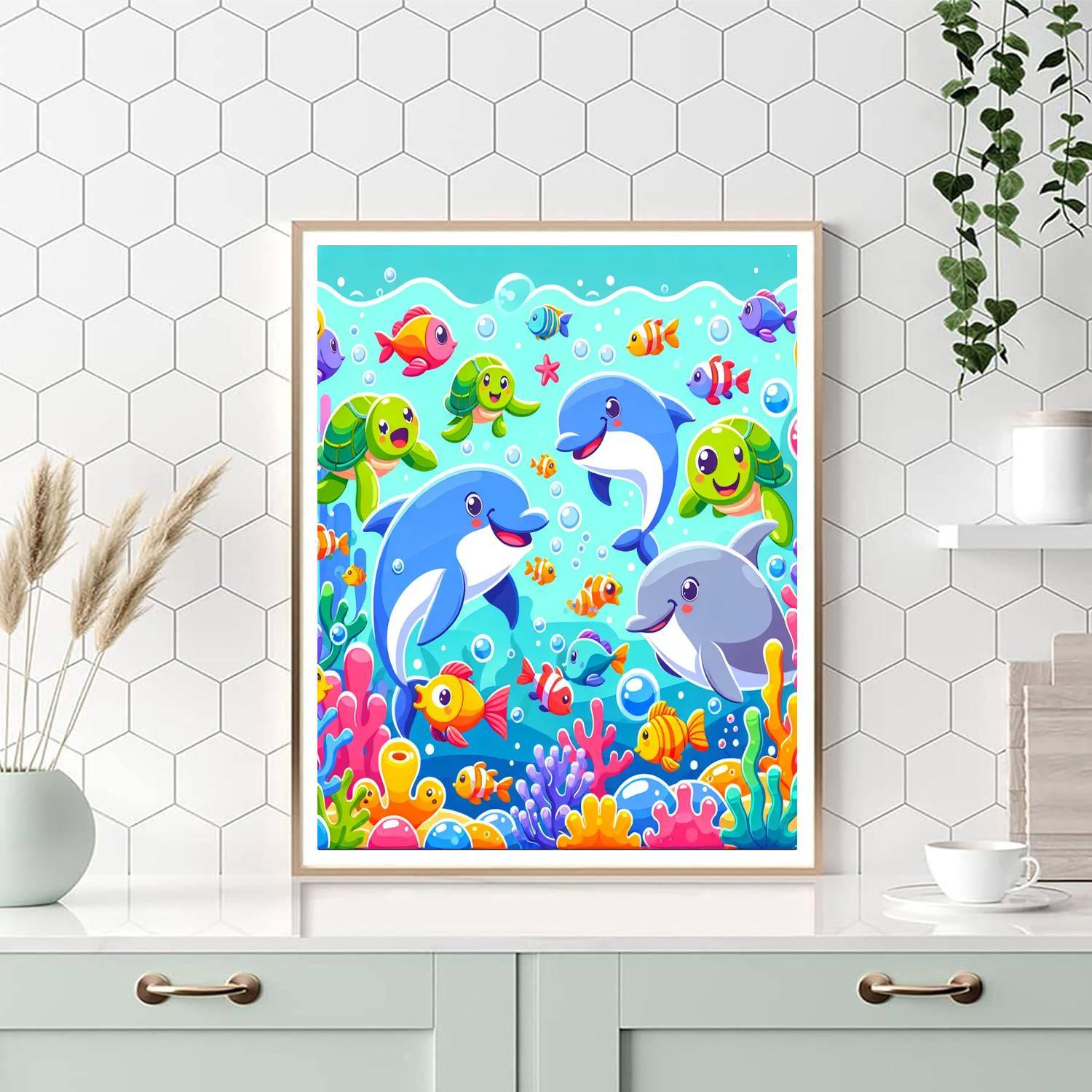 Treasures Of The Ocean Paint By Number