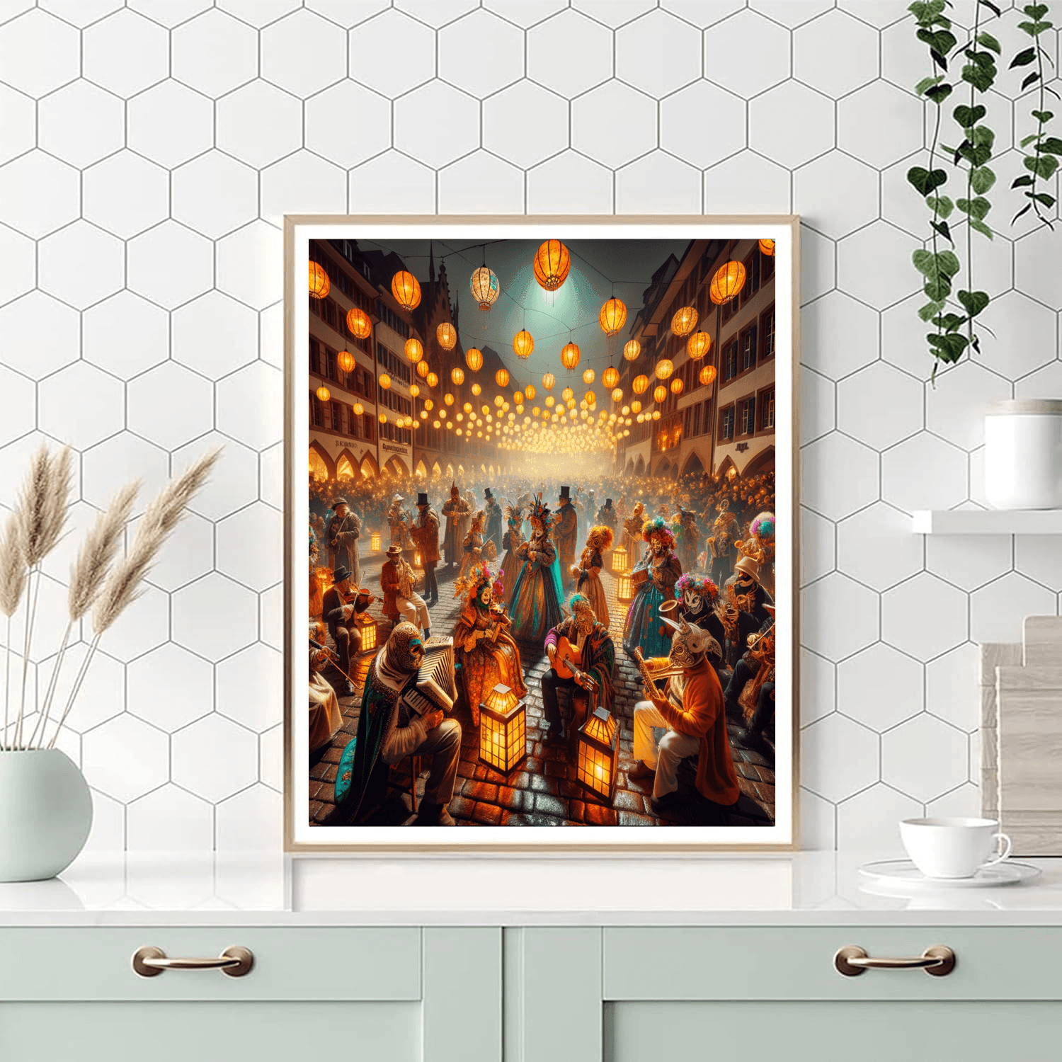 Carnival Of Basel - Switzerland Paint By Numbers Kits