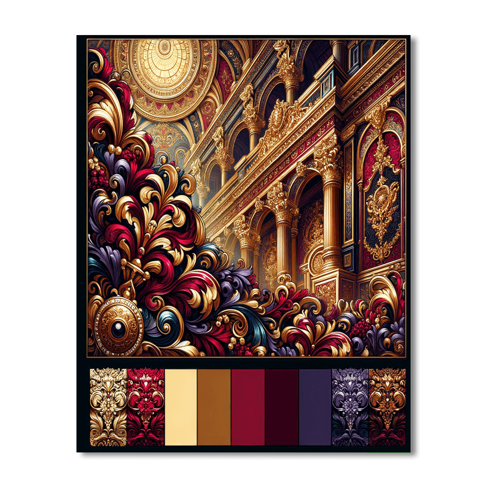 Royal Splendor DIY Paint By Numbers