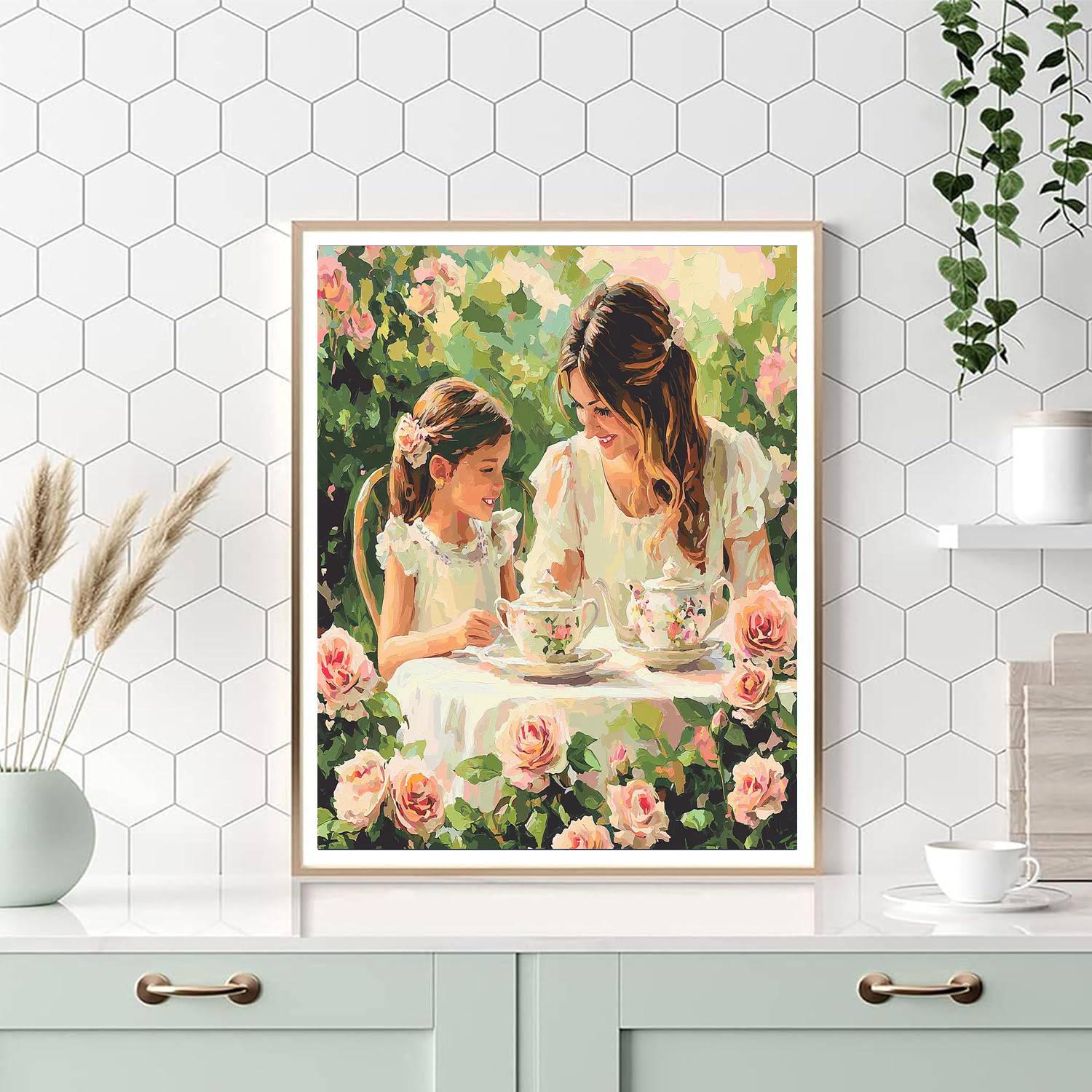 Tea Time Tales Paint By Numbers