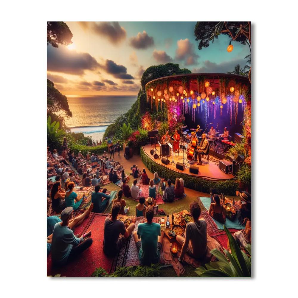 Cascais Jazz Festival Painting Number Kit