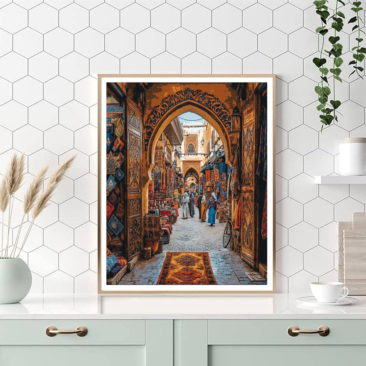 Fes Medina - Fes Paint By Numbers