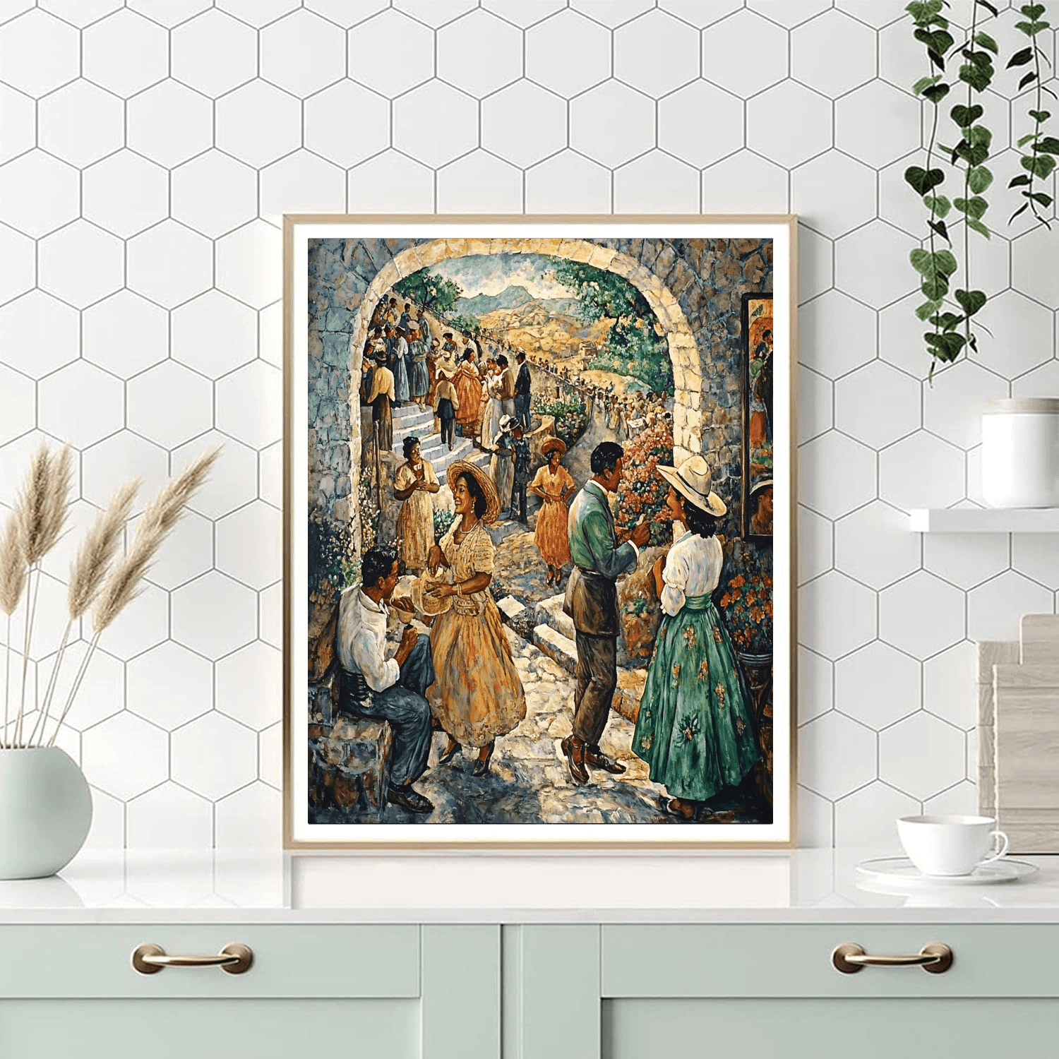 Rivera Inspired Historical Moments  Numbered Painting Kits
