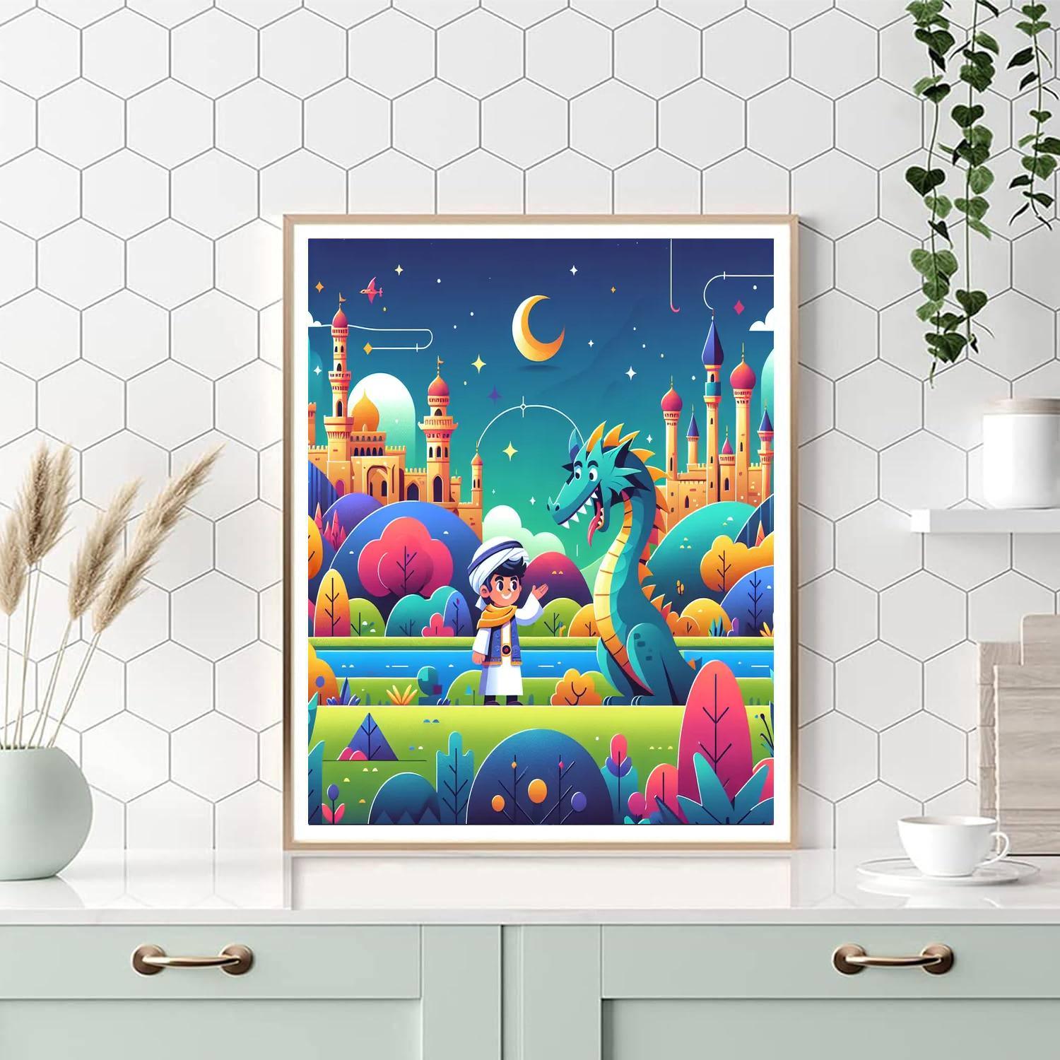 Dragon's Kingdom Journey Paint By Number