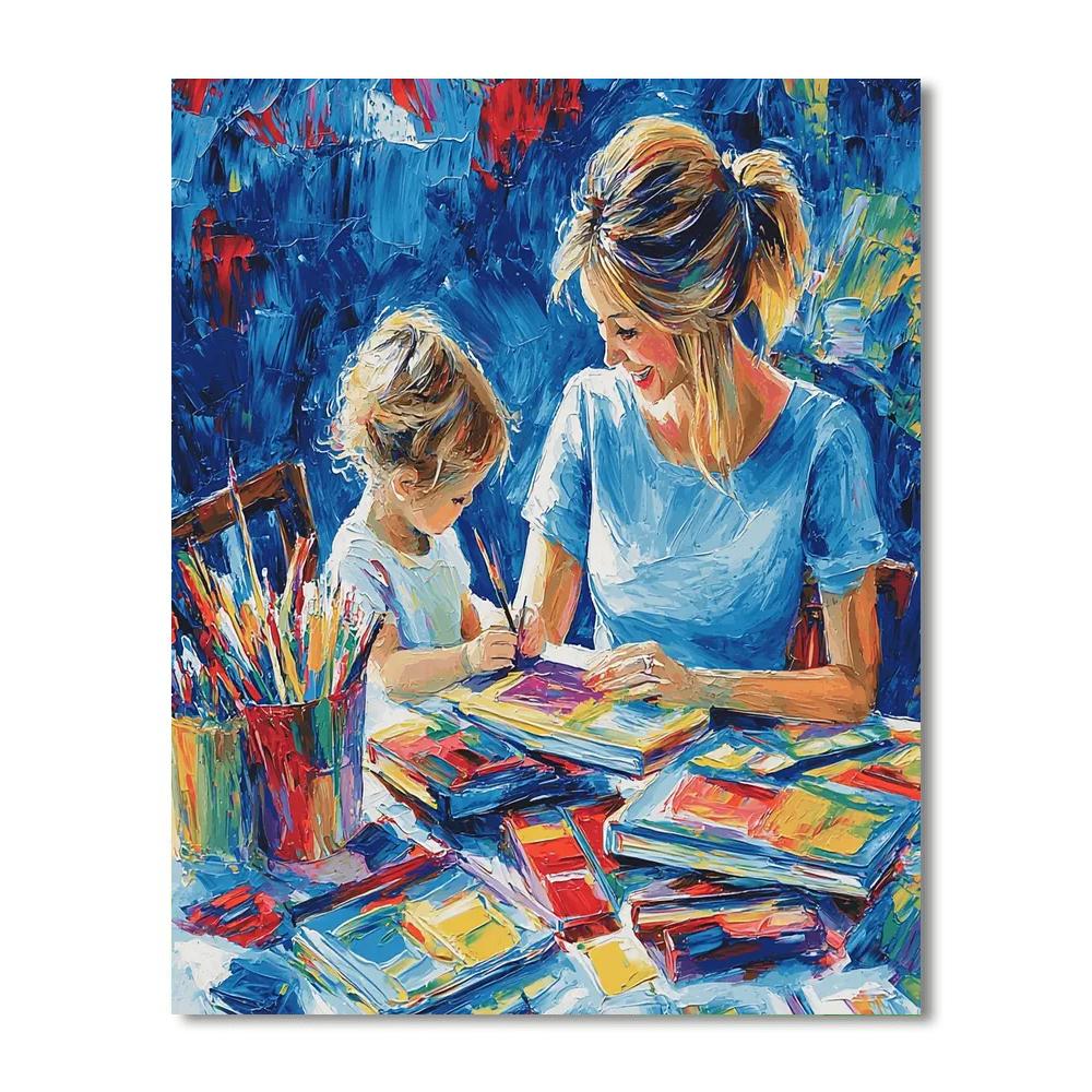 The Adventure Of Learning Paint By Numbers Kits