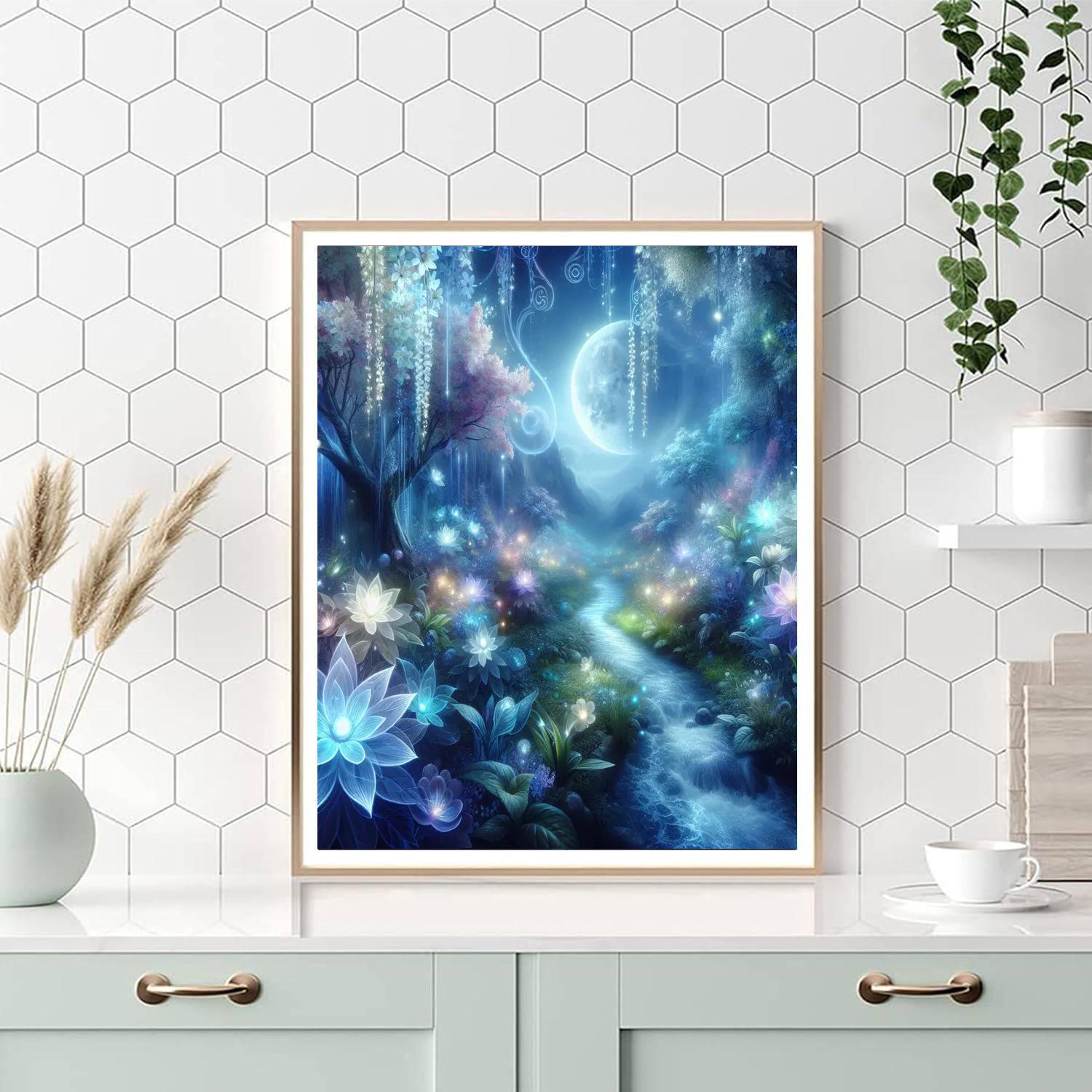 Ethereal Garden Glow Painting By Numbers Kit