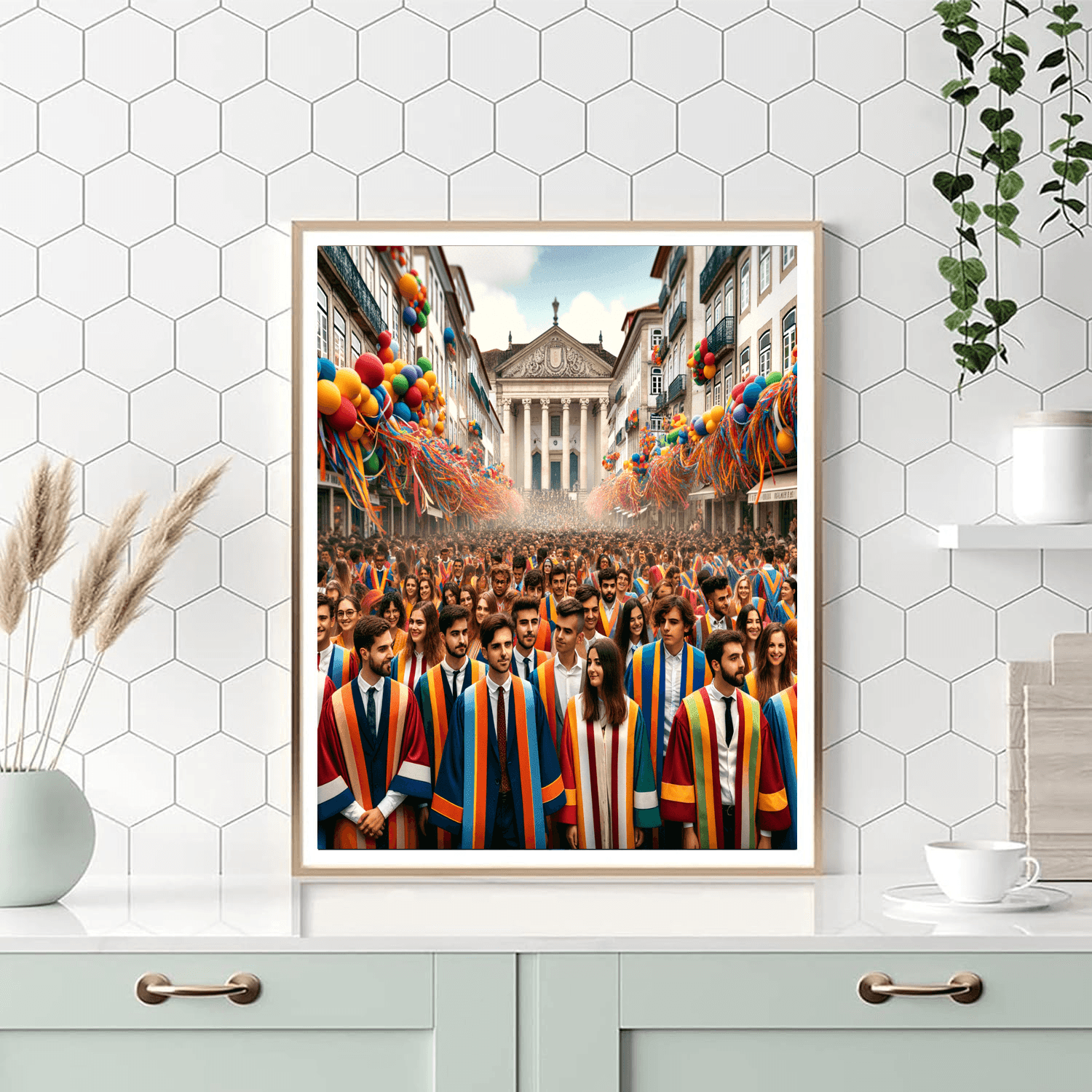 Queima Das Fitas - Coimbra, Portugal Painting By Numbers Kit