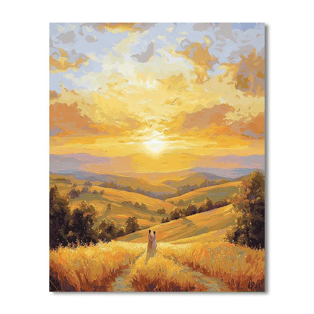 Sunrise Promises Number Painting