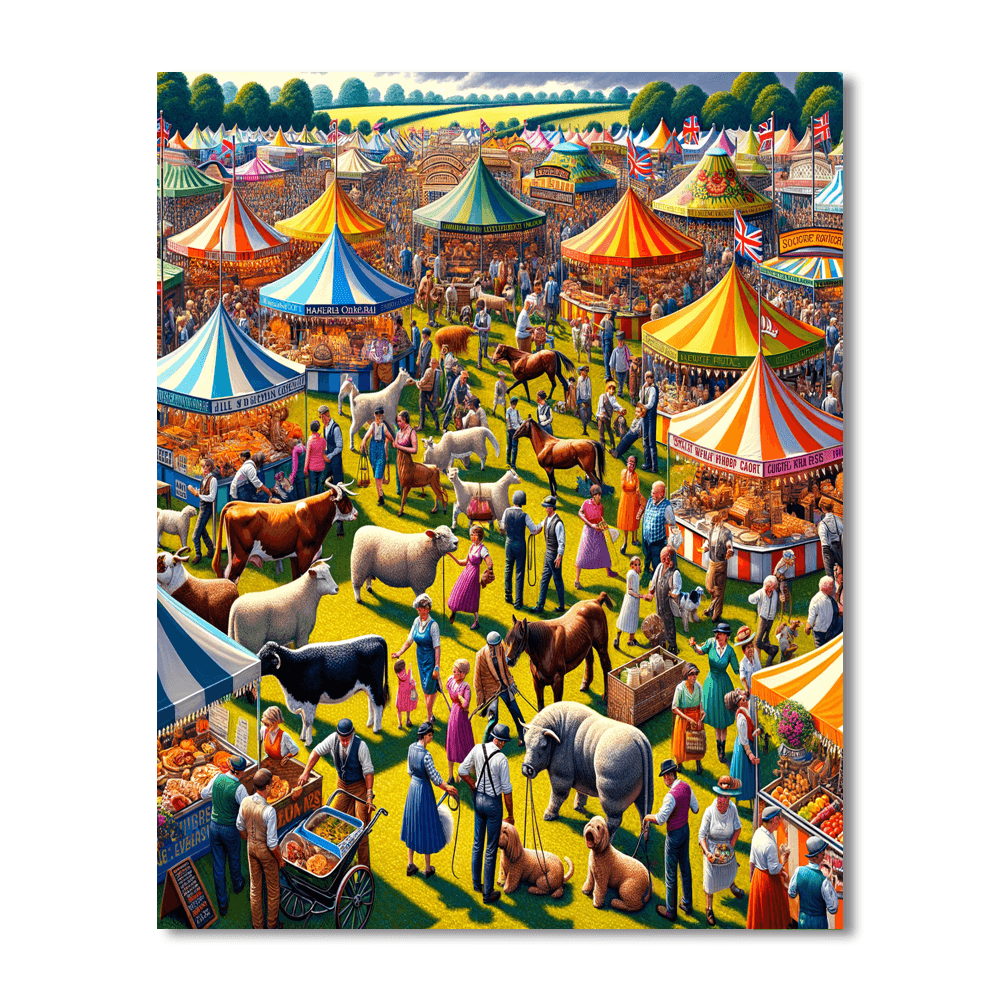 The Great Yorkshire Show Paint By Number